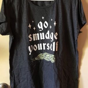 Go Smudge Yourself TShirt Plus size 2XL